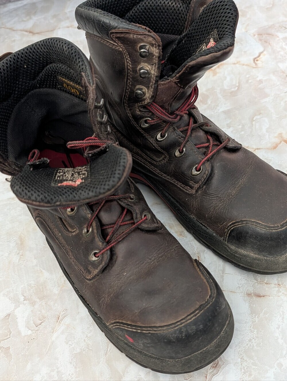 Red Wing King Toe Work Leather Boots Sz 10.5 D